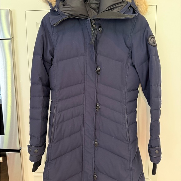 Canada Goose Jackets & Blazers - Canada Goose Women's Dark Blue Puffer Coat